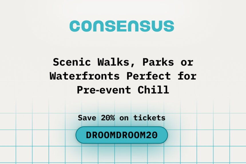 Scenic Walks, Parks or Waterfronts perfect for pre-event chill at Consensus Miami